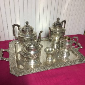 Achat Argenterie ancienne service à café en argent _1280 par Celantique Antiquités, brocante, antiquaire